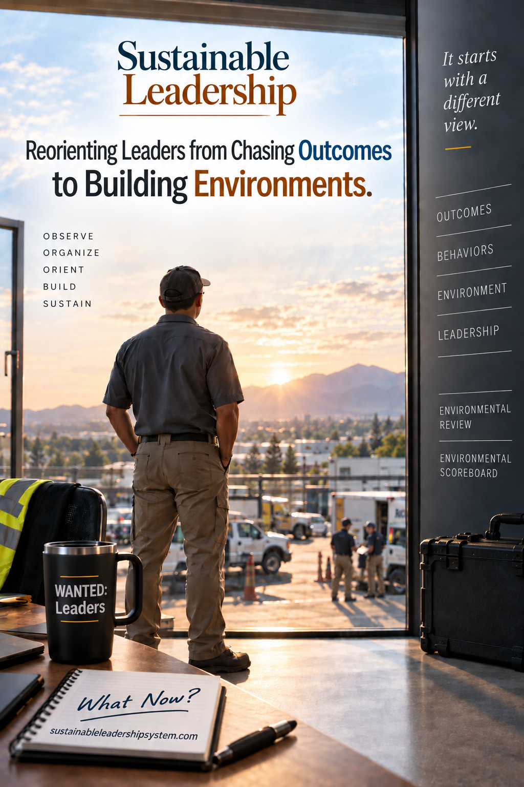 Sustainable Leadership — Reorienting Leaders from Chasing Outcomes to Building Environments.